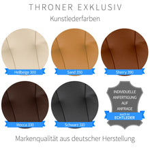 Lade das Bild in den Galerie-Viewer, THRONER EXKLUSIV Sessel mit elektrischer Aufstehhilfe, 5-Zonen-Massage, Fernbedienung