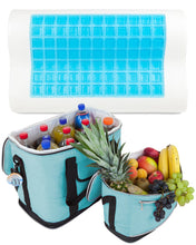 Lade das Bild in den Galerie-Viewer, Sommer Sonderangebot: 1 Cooles SNAPNAP Gelschaumkissen + IBIZA Kühltaschen-Set + 6 Kühlakkus + 1 Flaschenkühler