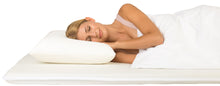 Lade das Bild in den Galerie-Viewer, Matratzenauflage aus viscoelastischem Gelschaum, 90 x 190cm, 90 x 200 cm, 100 x 200 cm, Höhe 5 cm, Das einfache Upgrade für Ihre Matratze