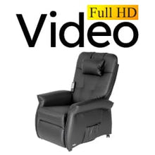 Laden und Abspielen von Videos im Galerie-Viewer, THRONER EXKLUSIV TV-Massagesessel mit elektrischer Aufstehhilfe, 5-Zonen-Massage in Hellbeige mit Fernbedienung