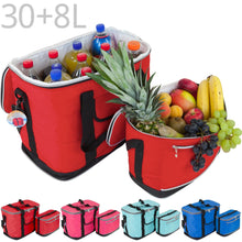 Lade das Bild in den Galerie-Viewer, IBIZA Kühltaschen-Set 30+8 Liter für Picknick, Grillen, Wandern, Ausflüge, Urlaub
