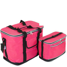 Lade das Bild in den Galerie-Viewer, IBIZA Kühltaschen-Set 30+8 Liter für Picknick, Grillen, Wandern, Ausflüge, Urlaub
