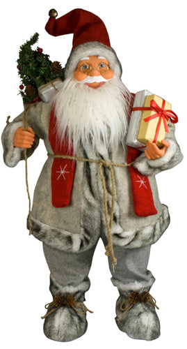 Weihnachtsmann NIELS, 60 cm hoch, Wunderschöne Weihnachtsdekoration